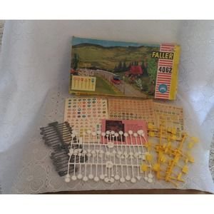 Faller 4062 Auto Motor Sport HO Verkehrszeichen Germany Traffic Signs NOS (b2)